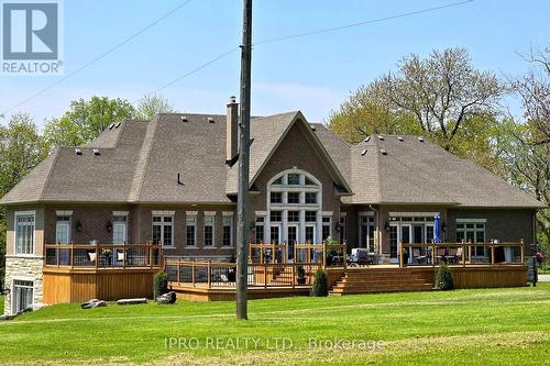 705 Lake Ridge Road S, Whitby, ON - Outdoor With Deck Patio Veranda