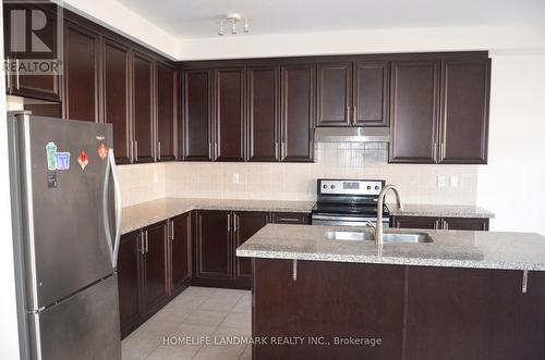 66 Henry Bauer Avenue, Markham (Berczy), ON - Indoor Photo Showing Kitchen With Double Sink With Upgraded Kitchen