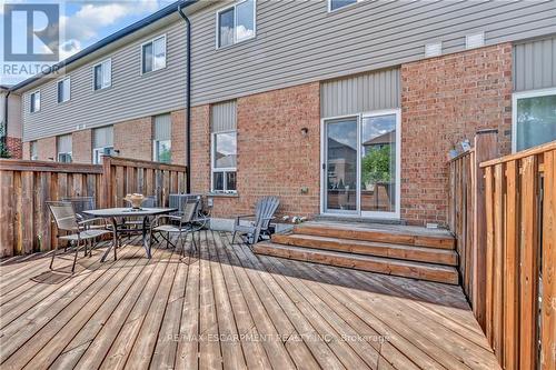 6 - 9 Hampton Brook Way, Hamilton (Mount Hope), ON - Outdoor With Deck Patio Veranda With Exterior