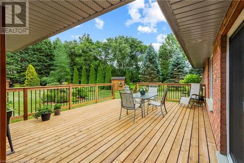 205 Watra Road, Southgate, ON - Outdoor With Deck Patio Veranda With Exterior