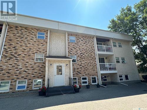 36 228 3Rd Street, Weyburn, SK - Outdoor With Balcony With Facade