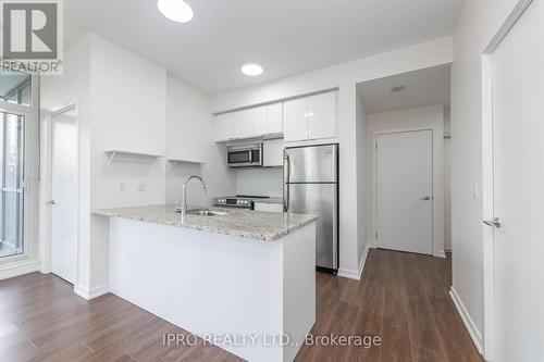 203 - 62 Forest Manor Road, Toronto (Henry Farm), ON - Indoor Photo Showing Kitchen With Stainless Steel Kitchen