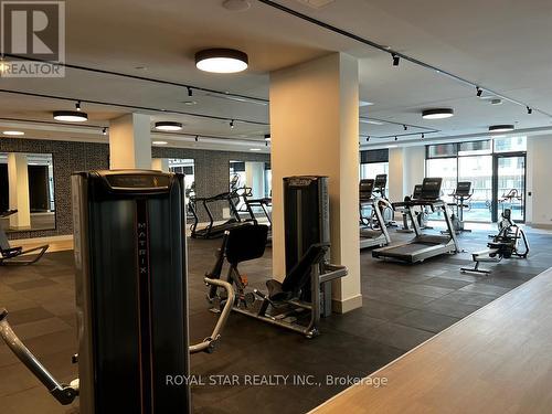 2705 - 130 River Street, Toronto (Regent Park), ON - Indoor Photo Showing Gym Room