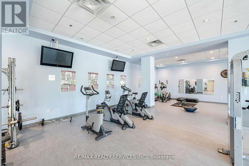 217 - 215 Queen Street E, Brampton, ON - Indoor Photo Showing Gym Room