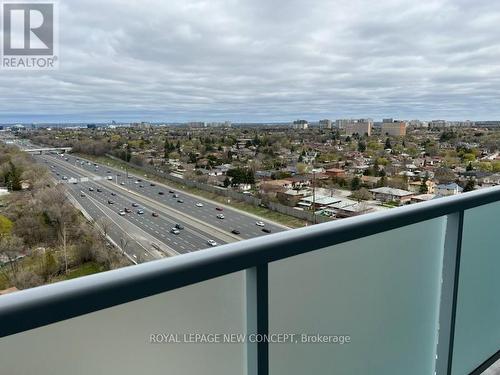 1806 - 188 Fairview Mall Drive, Toronto (Don Valley Village), ON - Outdoor With Balcony With View