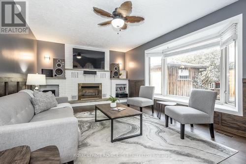 236 Ironwood Road, Guelph (Hanlon Creek), ON - Indoor Photo Showing Living Room With Fireplace