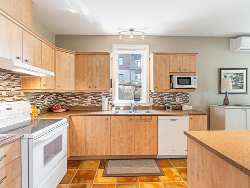 Kitchen - 1-1001 Rue Merry N., Magog, QC - Indoor Photo Showing Kitchen With Double Sink