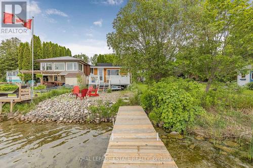 2233 North Orr Lake Road, Springwater, ON - Outdoor With Deck Patio Veranda