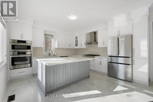 134 Granite Ridge Trail, Hamilton (Waterdown), ON - Indoor Photo Showing Kitchen With Stainless Steel Kitchen With Upgraded Kitchen