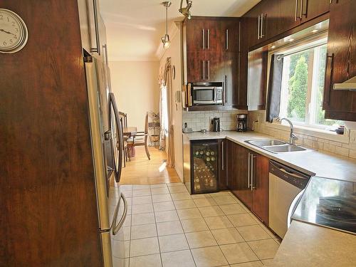 Cuisine - 74 Rue Antoine-Forestier, Carignan, QC - Indoor Photo Showing Kitchen With Double Sink