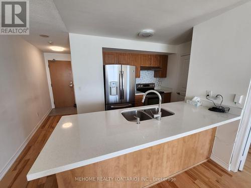 1208 - 503 Beecroft Road, Toronto, ON - Indoor Photo Showing Kitchen With Double Sink