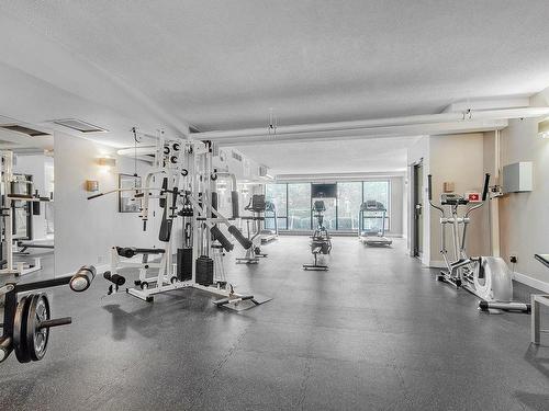 Exercise room - 1503-4300 Place Des Cageux, Laval (Chomedey), QC - Indoor Photo Showing Gym Room