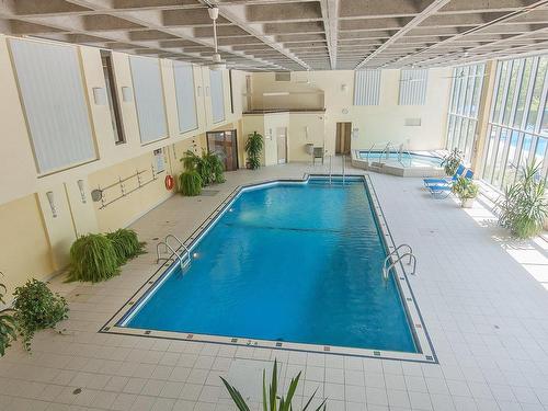 Pool - 1503-4300 Place Des Cageux, Laval (Chomedey), QC - Indoor Photo Showing Other Room With In Ground Pool