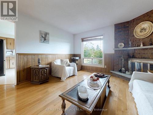 79 Huntsmill Boulevard, Toronto (Steeles), ON - Indoor Photo Showing Living Room With Fireplace