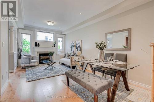 384 William Dunn Crescent, Newmarket (Summerhill Estates), ON - Indoor Photo Showing Living Room With Fireplace