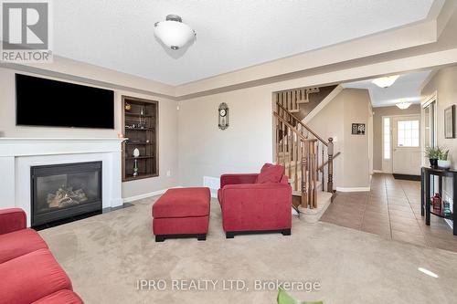 11 Bonavista Drive, Brampton (Credit Valley), ON - Indoor Photo Showing Living Room With Fireplace