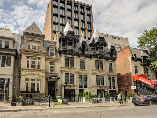 ExtÃ©rieur - 307-1212 Rue Bishop, Montréal (Ville-Marie), QC - Outdoor With Facade