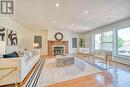 658 Thamesford Terrace, Mississauga (Hurontario), ON  - Indoor Photo Showing Living Room With Fireplace 