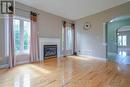 33 Saltspring Drive, Markham (Greensborough), ON  - Indoor Photo Showing Living Room With Fireplace 