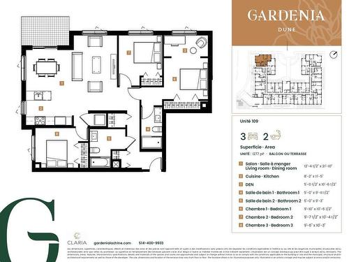 Plan (croquis) - 109-808 2E Avenue, Montréal (Lachine), QC - Other