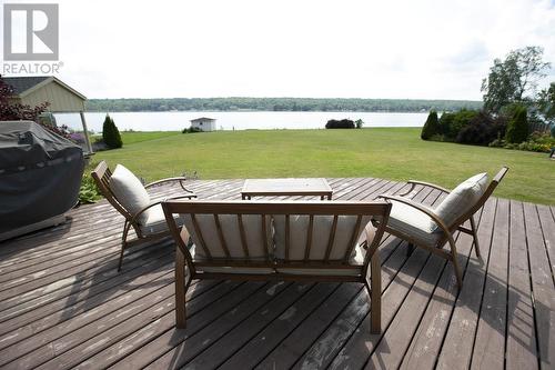 27 Parkshore Dr, Sault Ste. Marie, ON - Outdoor With Body Of Water With Deck Patio Veranda