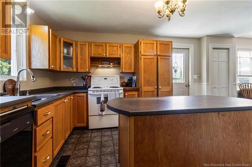 6 Spring Street, Port Elgin, NB - Indoor Photo Showing Kitchen With Double Sink