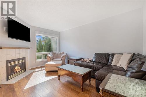 16 Liette Court, Kemptville, ON - Indoor Photo Showing Living Room With Fireplace