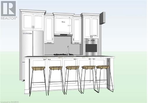 KITCHEN RENDERING - 56 Trillium Crossing, Northern Bruce Peninsula, ON - Other