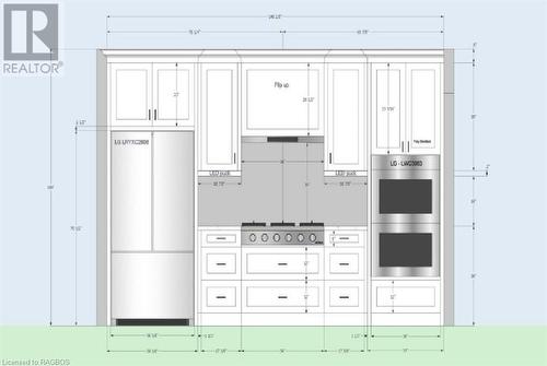 KITCHEN RENDERING - 56 Trillium Crossing, Northern Bruce Peninsula, ON - Other