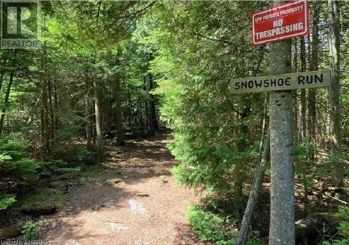 your private use trail system - 56 Trillium Crossing, Northern Bruce Peninsula, ON - Outdoor