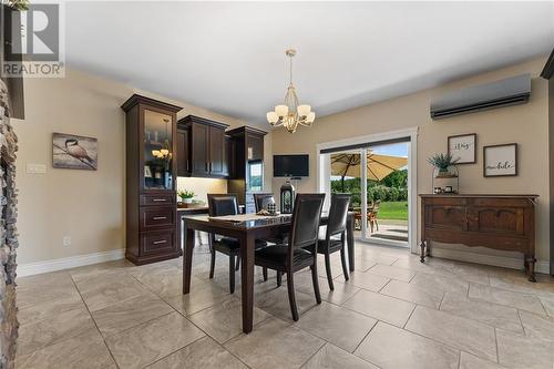 749 Chenaux Road, Haley Station, ON - Indoor Photo Showing Dining Room