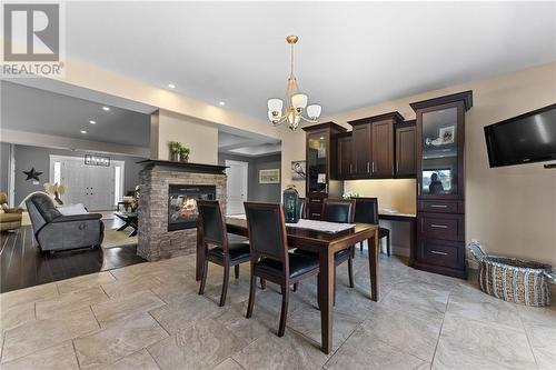 749 Chenaux Road, Haley Station, ON - Indoor Photo Showing Dining Room