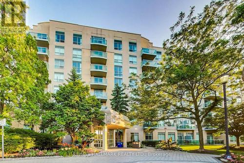 526 - 3 Ellesmere Street, Richmond Hill, ON - Outdoor With Balcony With Facade