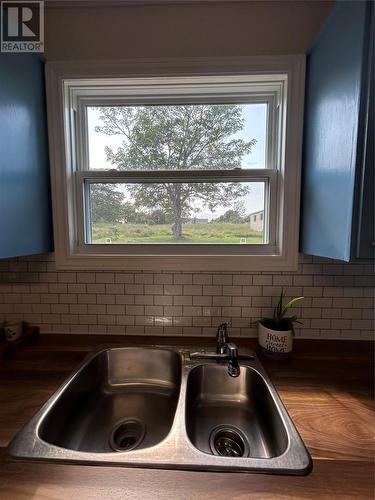 14 Cove Road, Comfort Cove, NL - Indoor Photo Showing Kitchen With Double Sink