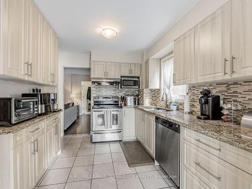 50 Mcgraw Ave, Brampton, ON - Indoor Photo Showing Kitchen With Stainless Steel Kitchen With Upgraded Kitchen