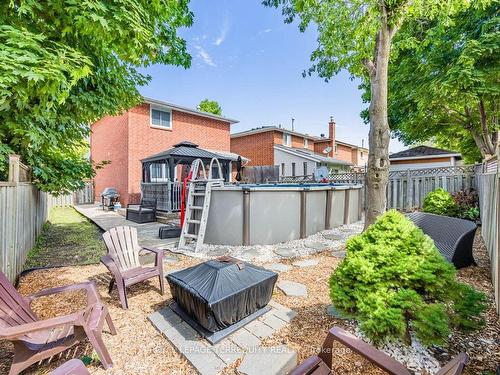 50 Mcgraw Ave, Brampton, ON - Outdoor With Above Ground Pool With Deck Patio Veranda