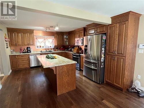 2 Wireless Road, Botwood, NL - Indoor Photo Showing Kitchen With Stainless Steel Kitchen