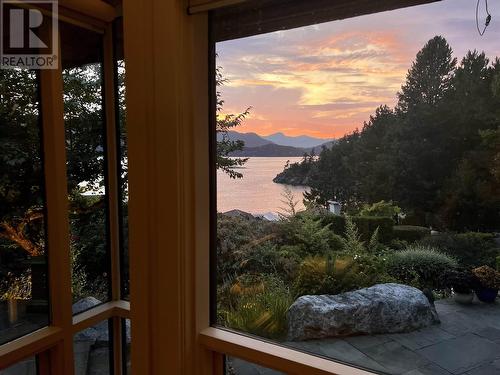 6110 Bonnie Bay Place, West Vancouver, BC -  With Body Of Water With View