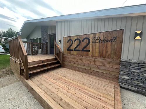 222 Bicknell Boulevard, Russell, MB - Outdoor With Deck Patio Veranda With Exterior