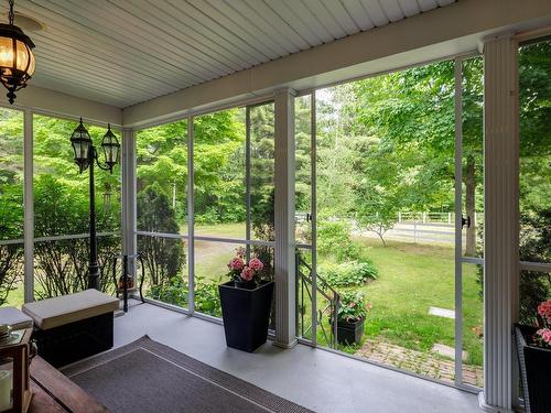 Solarium - 487 Route 201, Sainte-Marthe, QC - Outdoor With Deck Patio Veranda With Exterior