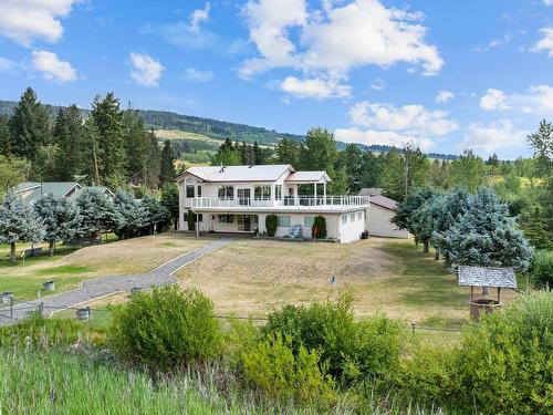 2387 Cridge Road, Kamloops, BC - Outdoor With Deck Patio Veranda With View