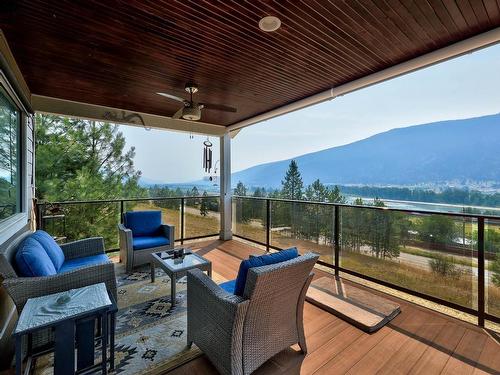 8885 Josephine Road, Kamloops, BC - Outdoor With Deck Patio Veranda With View With Exterior