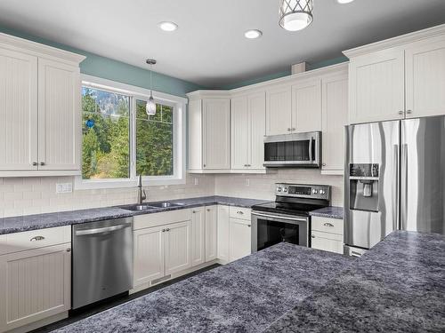 8885 Josephine Road, Kamloops, BC - Indoor Photo Showing Kitchen With Double Sink