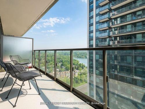 2506-1928 Lake Shore Blvd W, Toronto, ON - Outdoor With Balcony With Exterior