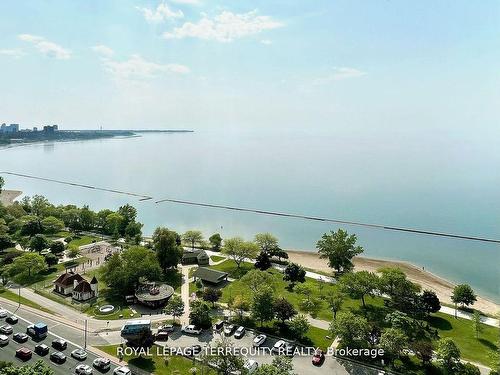 2506-1928 Lake Shore Blvd W, Toronto, ON - Outdoor With Body Of Water With View