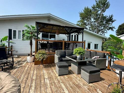 Terrasse - 521 Rue Bédard, Shawinigan, QC - Outdoor With Deck Patio Veranda With Exterior