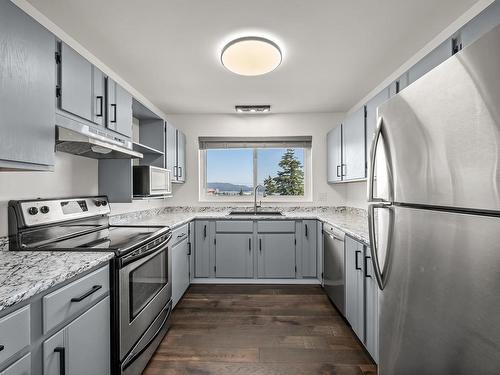 202-501 9Th Ave, Campbell River, BC - Indoor Photo Showing Kitchen With Upgraded Kitchen