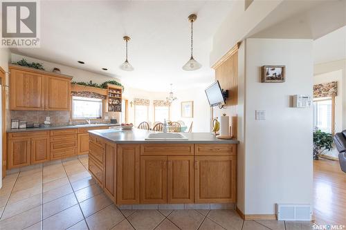 5329 Herald Street, Macklin, SK - Indoor Photo Showing Kitchen With Double Sink