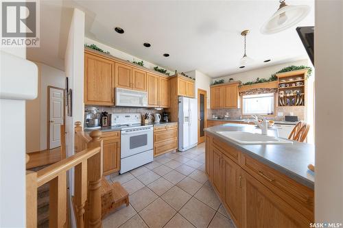 5329 Herald Street, Macklin, SK - Indoor Photo Showing Kitchen With Double Sink