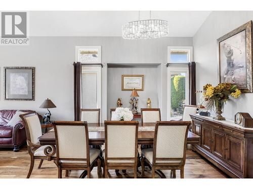 3945 Gallaghers Circle, Kelowna, BC - Indoor Photo Showing Dining Room